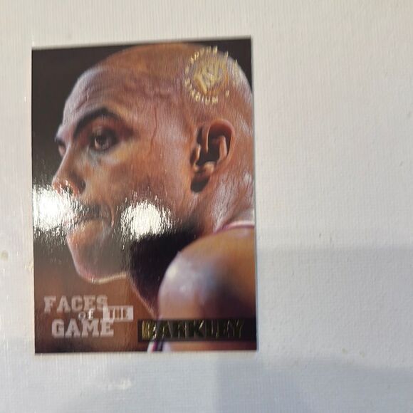 Topps Faces of the Game Trading Card - Gold and Brown Charles Barkley mint - Picture 1 of 5